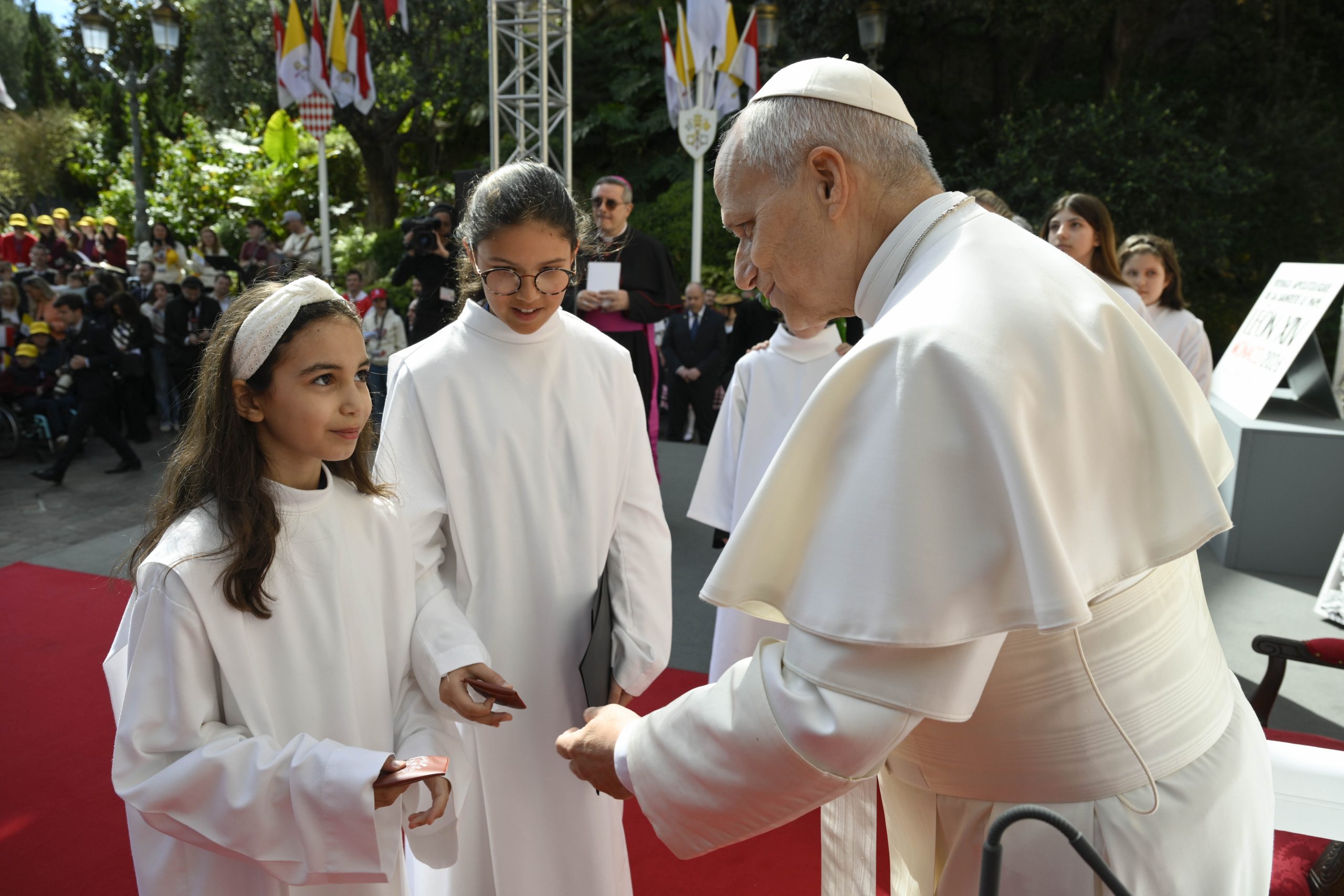 PHOTOS: Pope Leo XIV's one-day trip to Monaco